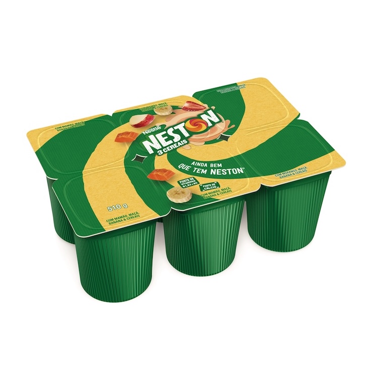 NESTON IOGURTE POLPA 2 SABORES 510g