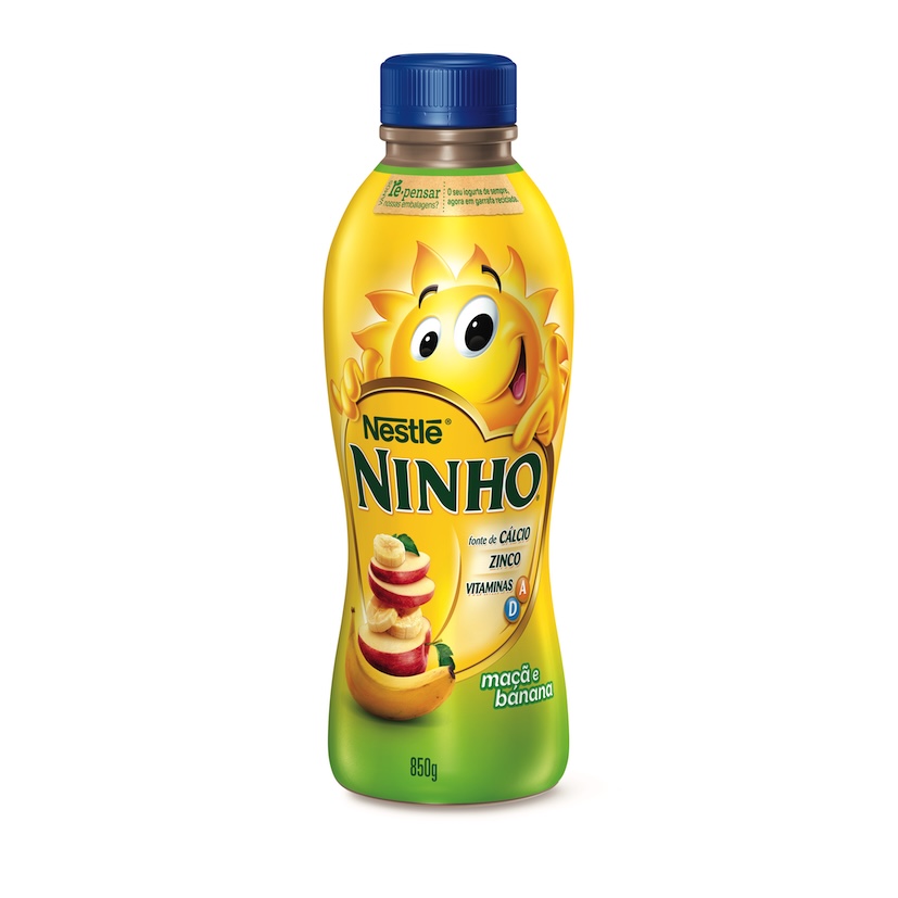 NINHO IOGURTE LIQMACA E BANANA 850g