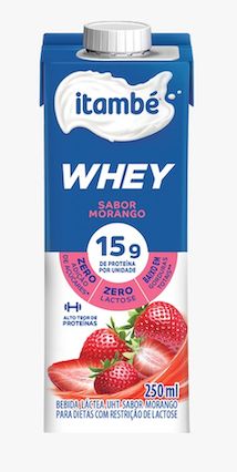 BEBIDA LAC WHEY MORANGO ITAMBE 250ML