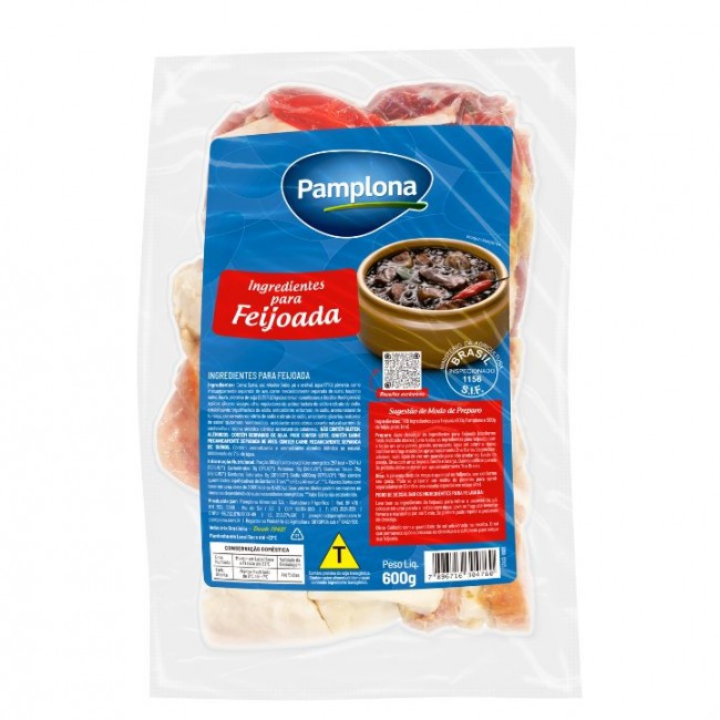 LINGUICA TIPO CALABRESA FINA DEFUMADA PAMPLONA 8X240G