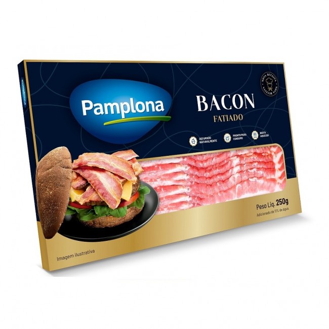 BACON FATIADO PAMPLONA 12X250 GRS