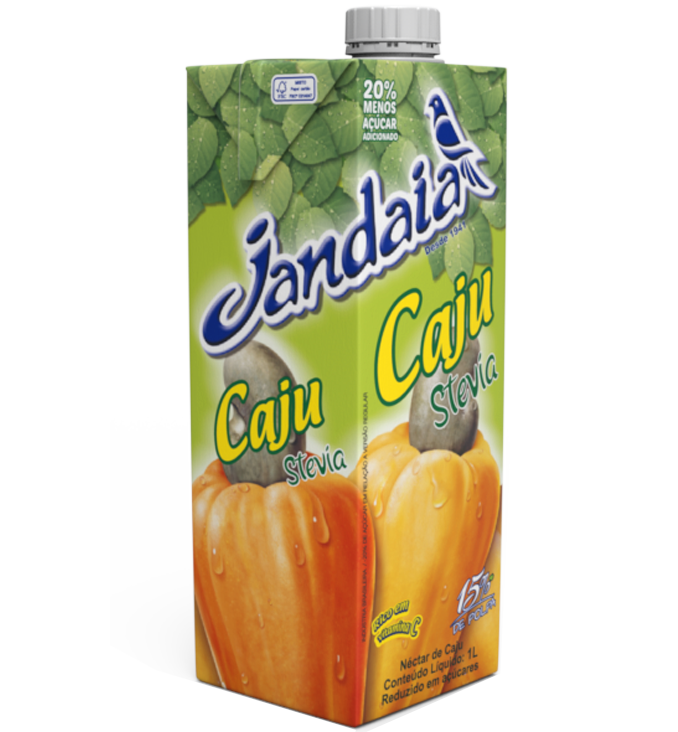 25020  NECTAR DE CAJU JANDAIA 12X1000 ML
