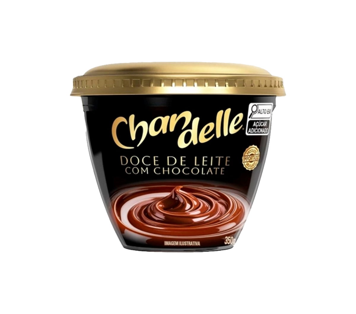 DOCE DE LEITE CHOCOL CHANDELLE 24X350G